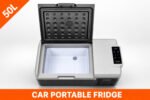 50L portable car fridge with built-in battery Oman