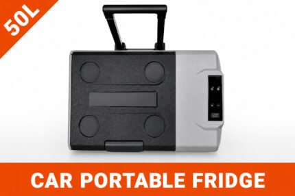 50L portable car fridge with built-in battery Oman